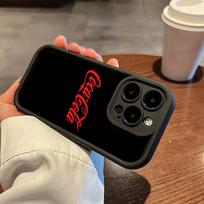 C-COCA Logo C-COLAS Phone Case For IPhone 11 12 13 16 15 17 14 Pro Max Soft Funda Silicone Cover iPhone 15