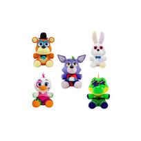 (5vnt/komplektas) Penki naktys pas Freddy FNAF Siaubo žaidimas Pliušinis lėlė #Purple Rabbit