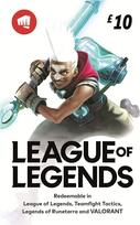 League of Legends Gift Card 10GBP - Riot Key UNITED KINGDOM