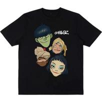 Gorillaz Classic Logo Graphic 100%Cotton Unisex Shirt 2026 Summer Breathable New Men's Women's Fashion Y2k Short Sleeve Tshirt S juoda