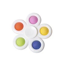 Fidget Spinners Pops Finger Sensory Toys Simple Push Bubble Hand Spinner For ADHD Autism Anxiety Stress Relief Toddler Gifs