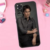 Damon Salvatore Vampire Diaries Case For Xiaomi Redmi Note 11 8 9 10 Pro 12 Turbo 8T 9S 10S 11S 12S Redmi 12C 10C 9C Cover Redmi Note 11 Pro