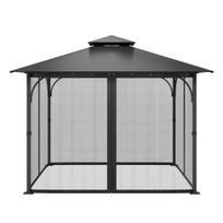 Replacement Mesh Gazebo Netting Screen for 10x10x 6.7 ft Patio, Net Only