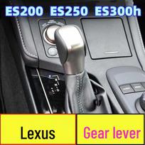 Lexus ES200/ES250/ES300h Manual Gear Shift Knob Handle Silver Cap, Flat Handle