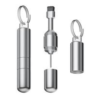 2-in-1 SIM Card Tray Ejector Tool & Port Cleaning Brush Phone Card Removal Tool Keychain Portable Pin Needle Opener Cleaner Pen No