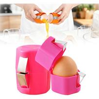 2026 New Stainless Steel Egg Opener, Raw Egg Shell Separator, Upgraded Egg Slicer