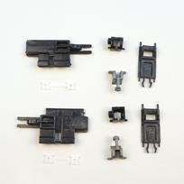 BSR676 10 Pieces Sunroof Slider Guide Rail Left Right Bracket Clips Set for BMW 5 Series E39 1996-2003 4/5 Door X5 E53 2000-2006 811694522 811694523