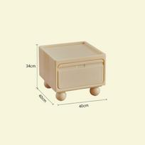 Nordic Plastic Nightstands Drawers Design Minimalist Bedside Table Bedroom Mobile Table Bedroom Furniture balta