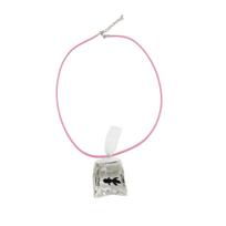 Acrylic Goldfish Water Bag Necklace Novelty Carp Choker Lucky Pendant Necklaces for Women Collar Clavicle Chain Gift juoda