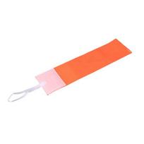 Soccer Captain Armband Fastener Tape Non-Slip Soft Color Wear Resistant Design Bright Texture Adjustable Kids oranžinė