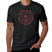 QiGong Meditation Qi Gong Internal Martial Arts T-Shirt oversizeds summer tops customs funnys plain t shirts men S įvairiaspalvis