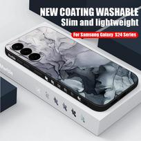 Marble Case For Samsung Galaxy S24 S23 S22 Ultra S25 S21 S20 FE S26 A57 A37 A15 A25 A35 A55 A16 A17 A54 5G A36 A56 Lanyard Cover Galaxy A55 5G juoda