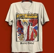 Retas! 2025 Jane's Addiction Grupės Marškinėliai Visų Dydžių S-4XL Unisex Nauji Pavasario/Vasaros Atvežimai Vyrams ir Moterims M įvairiaspalvis