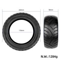 11 Inch 90/55-7 Self-Repairing Off-Road Tubeless Tire With Goo For Segway GT1 GT2 Scooter Thickened Outer Wheel Tyre Parts black