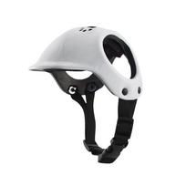 Motorcycle Helmet for Small Dogs Pet Outdoor Supplies Footprint Dog Safety Helmets with Ear Holes Puppy Cycling Accessories (White,S) balta