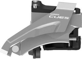 Priekinis pavarų perjungiklis Shimano CUES P-FD-U4000-L // 2x9/10-speed, Double Top Swing, 28.6/31.8/34.9 mm