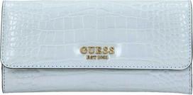 Guess, Laurel, tekstilinė piniginė, SLG su dideliu užtrauktuku, SWCA8500500POD, šviesiai debesuota, moterims