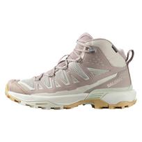 Salomon X Ultra 360 Edge Comfortable Versatile Mid-Top Hiking Shoes Unisex Hiking Shoes Pink Gray Green L47816300 38⅔