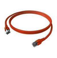 „EasyLan FlexBoot Cat.6A“ jungiamasis kabelis, S/FTP, raudonas, 0,5 m