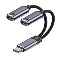 USB C OTG Cable Phone Adapter 2 in 1 Type C to USB 2.0 Adapter with 100W Charging Port for Phone Laptop Tablets pilka