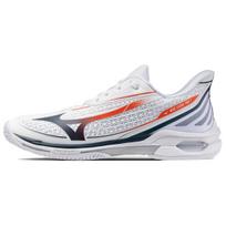 Mizuno Wave Exceed Tour 7 Comfortable Fit Shock Absorption Durable Low-Top Tennis Shoes Men sneaker White Dark-Blue Orange 61GA267002 42.5