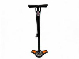 Jinta 120PSI Portable Mountain Bike Manual Air Pump with Pressure Gauge, Compatible with Reversible Presta/Schrader Valves Floor pump juoda