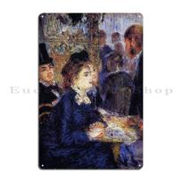 Two Girls Reading by Pierre Auguste Renoir The Swing Little Irene By the Seashore Metal Plaque Designs Designing Tin Sign Poster 20x30cm（7.8x11.8inch）