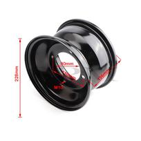 3&4 holes 8 inch Front wheel Hub Rims For 110cc125cc 150cc 200cc 250cc ATV Go kart UTV Buggy Quad Dirt Bike 8  vacuum Tyre parts B