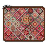 Easy Clean Drying Mat Bohemian Dish Mat Super Absorbent Diatomaceous Earth Drainer Kitchen Sink Non-Slip Colorful Ethnic Heat Insulation for Counter XS