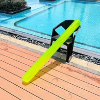 Inflatable Swimming Noodle Portable Pool Float Water Buoyancy Stick Training Aid for Adults Kids 1Pc(162x14cm) žalia