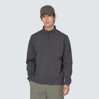 [Snowpeak] Half-zip Long-sleeve T-shirt Charcoal (S24FMTZT10) 115