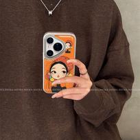 Stylish Pura 70 Pro Phone Case Women Trendy Hat-Wearing Girl Design Unique Aesthetic Cover Anti-Scratch Soft TPU HUAWEI Pura 70