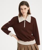I Parka Double Chocolat Bomb Sweatshirt Dark Brown/M