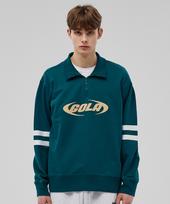 Golla Track Point Half Zip-Up Sweat Shirts [Green] Green/S