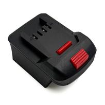 Akumuliatoriaus adapteris/konverteris Lidl Parkside X20V Li-ion įrankiams į Milwaukee 18V Li-ion akumuliatoriaus adapterį elektrinių įrankių priedai juoda
