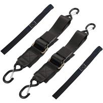 4PC Boat Transom Tie Downs Straps with Quick Release Buckle Universal Trailer Strap Retractable Transom Tie Down 4PC