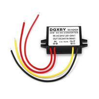 DGXBY AC24V TO DC24V 1A 2A 3A Solenoid Valve Power Regulator Converter 20V~28V TO 24V AC to DC Module CE RoHS Certification AC20-28V