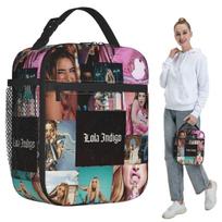 Spanish Lola Indigo Insulated Lunch Bag for Kids School Cooler Thermal Food Box Tote Portable Lunch Boxes Container One Size
