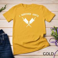Retro Lawn Darts Shirt, Funny Survived Jarts Tee Gift Unisex T-shirt 3 2XL