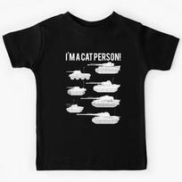 Im a cat person (7 German cats) Kids T-Shirt 110