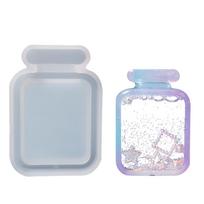 Resin Shaker Mold,Sand Clock/Drift Bottle Silicone Quicksand Mould for DIY Craft