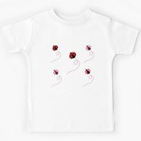 ladybug, ladybug pattern, ladybug landscapes Kids T-Shirt 160