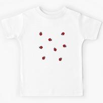 Group of Ladybugs Kids T-Shirt 110