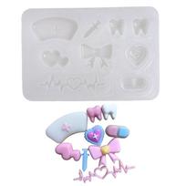 Silicone Quicksand Shaker Filling Mold for DIY Jewelry Making,Pendant,Keychain 1