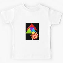 Colorful, lovely Ladybug Kids T-Shirt 160