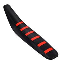 Motorcycle Accessories For Stark Varg Dirt Bike E-Bike PVC Anti-Skid Gripper Soft Seat Pad Cushion Cover Protector Breathable black and red