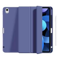 Trifold Stand Case for iPad Mini 7 2024 (A17 Pro) & iPad Mini 6 (8.3inch 2021) Cover with Pencil Holder Soft TPU Back iPad Mini&Leather&8"