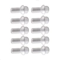 M12x1.5 Thread Wheel Lug Bolts For Tire Replacement Car Wheel Fastening Hardware Wheel Bolts Metal Easy Installation