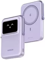 Magnetinė išorinė baterija Ugreen UNO PB572 10000mAh Qi violetinė (45328)