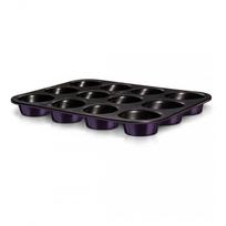 Forma Do Pieczenia 12 Muffinek Berlinger Haus Bh-6800 35 x 26,5 x 3 cm violetinė